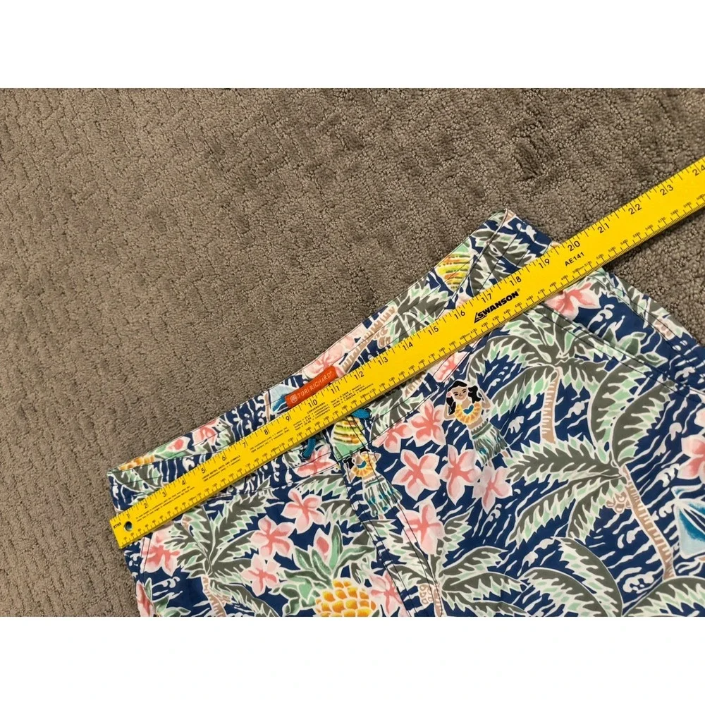 Tori Richard Hula Girl Swim Trunks 38 (Y1)